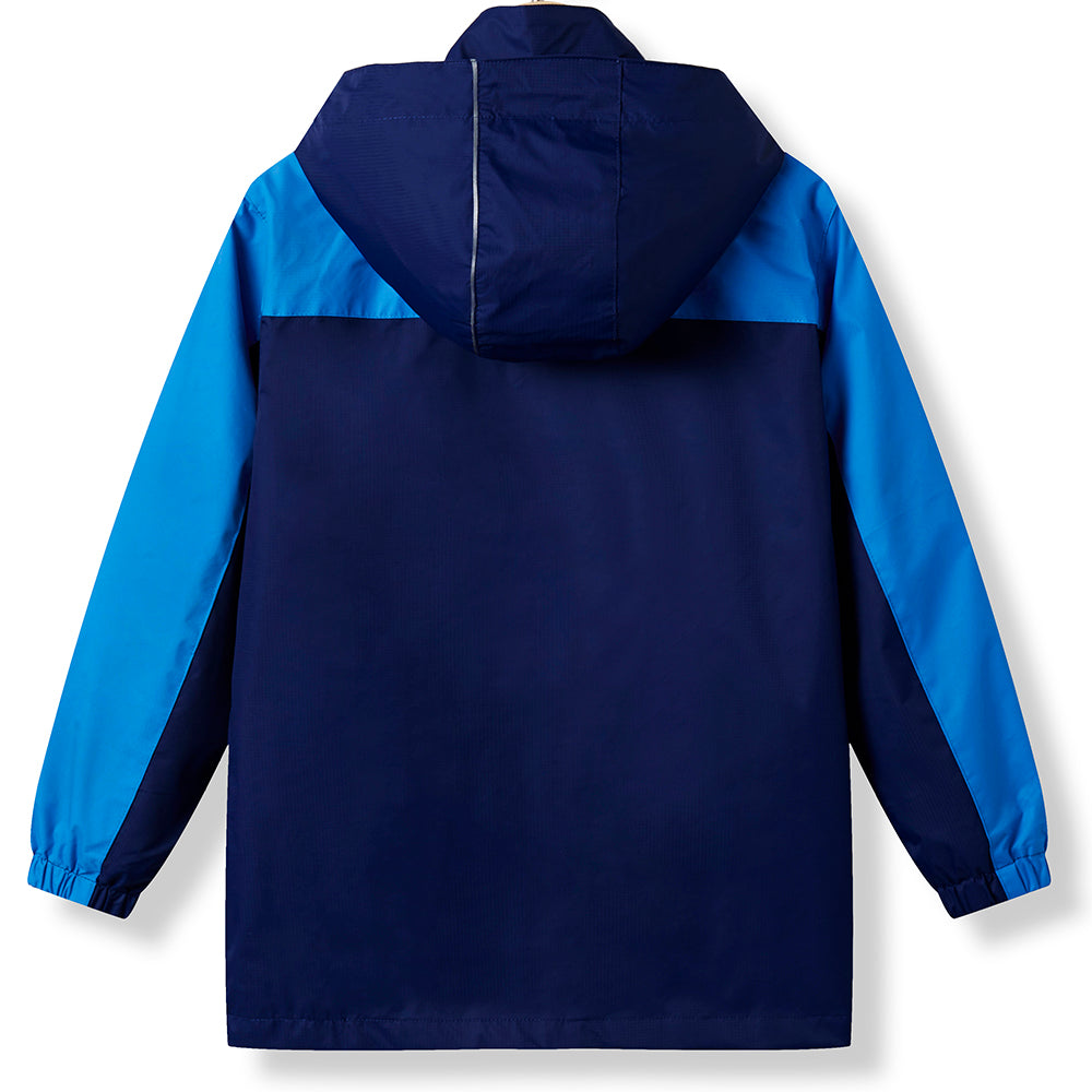 Rain Cloud - Hooded Windbreaker Jacket for Boys 8-16