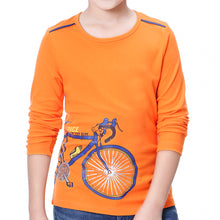 Load image into Gallery viewer, Boys Long Sleeve T-Shirts Uniform Crew Neck Tee Shirts Cotton Kids Tops Clothes Girls