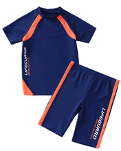 Load image into Gallery viewer, KID1234 Swimsuits for Boys - 2 Piece Set Boys Swimsuit,Wetsuit for Kids 4-12 Years