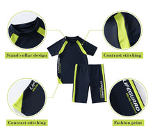 Load image into Gallery viewer, KID1234 Swimsuits for Boys - 2 Piece Set Boys Swimsuit,Wetsuit for Kids 4-12 Years